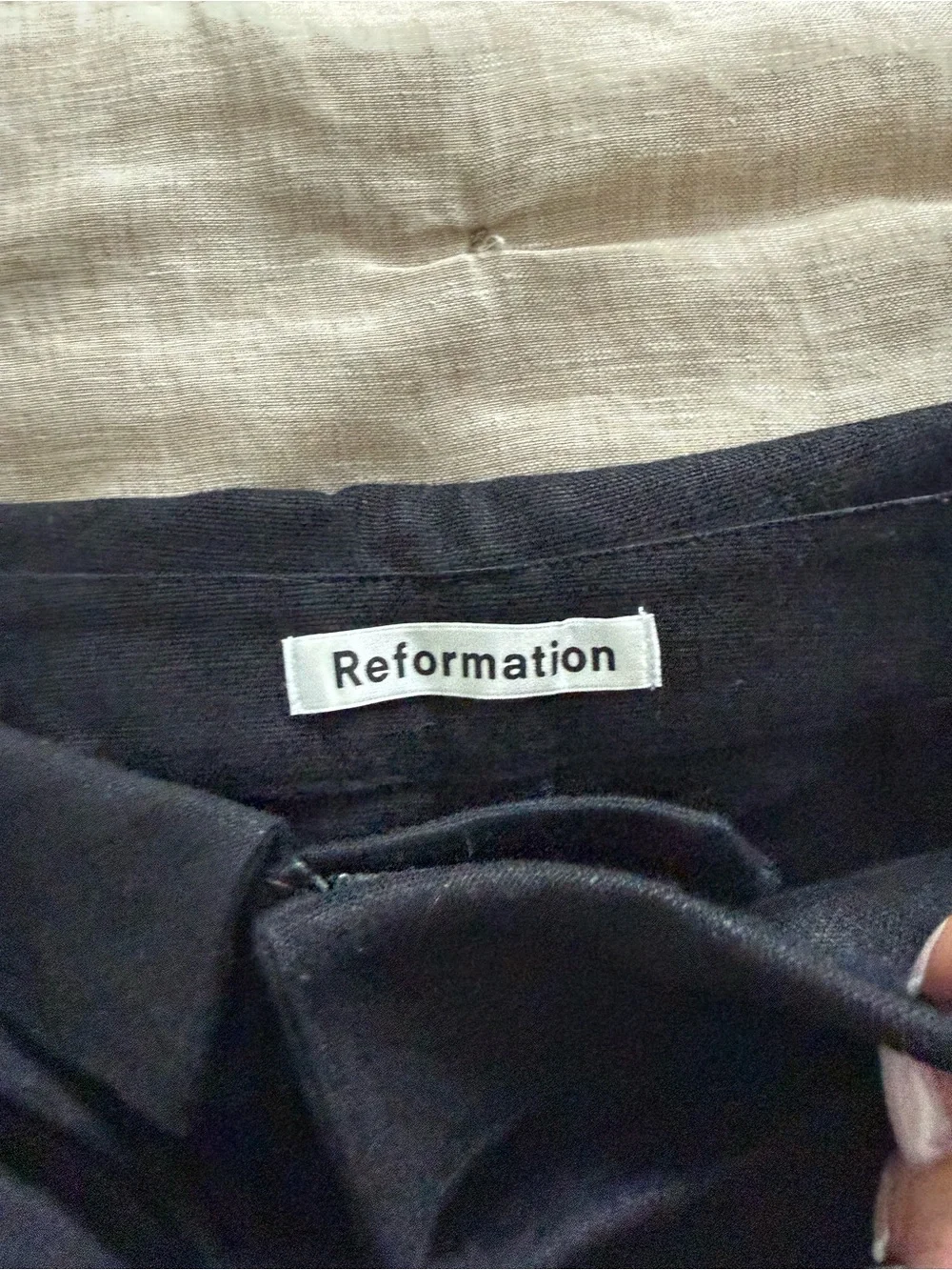 Reformation Jackie linen pants Size 4